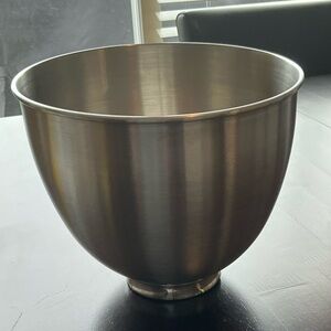 KitchenAid 3.5qt brushed stainless steel bowl